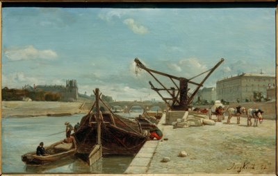 The Pont Royal Seen from the Quai d